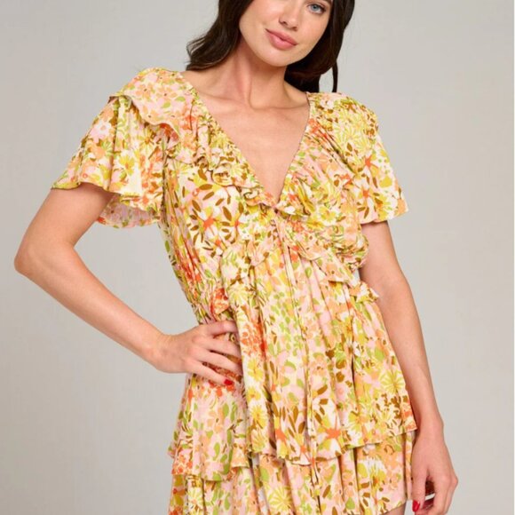 FLORAL ROMPER - Picture 4 of 4